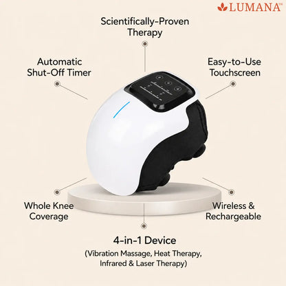 Lumana knee massager features