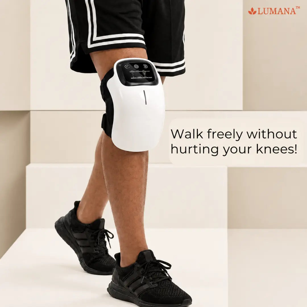 LUMANA™ Portable Knee Massager For Knee Stiffness, Soreness, and Daily Discomfort