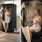 Portable Home Sauna For Full Body Detox And Relaxation Lumana Wellness