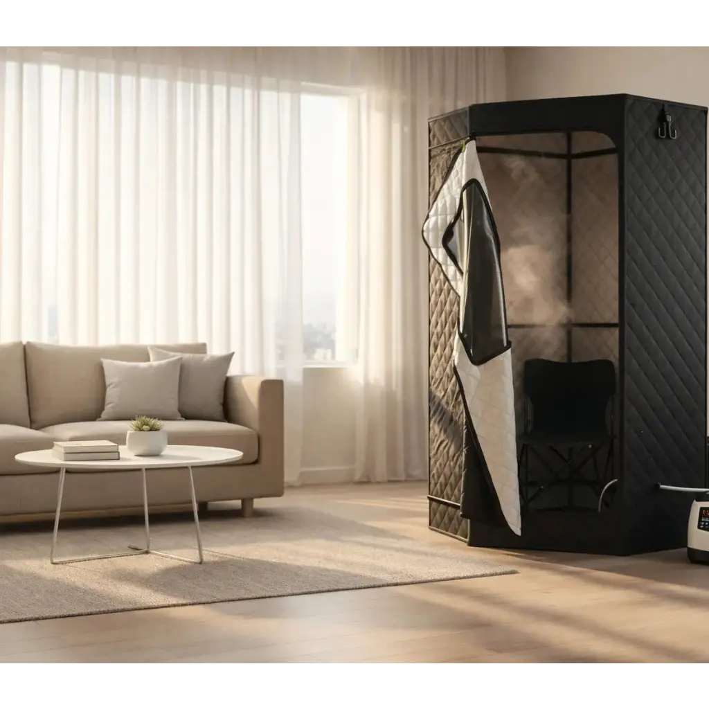 Portable Home Sauna For Full Body Detox And Relaxation Lumana Wellness