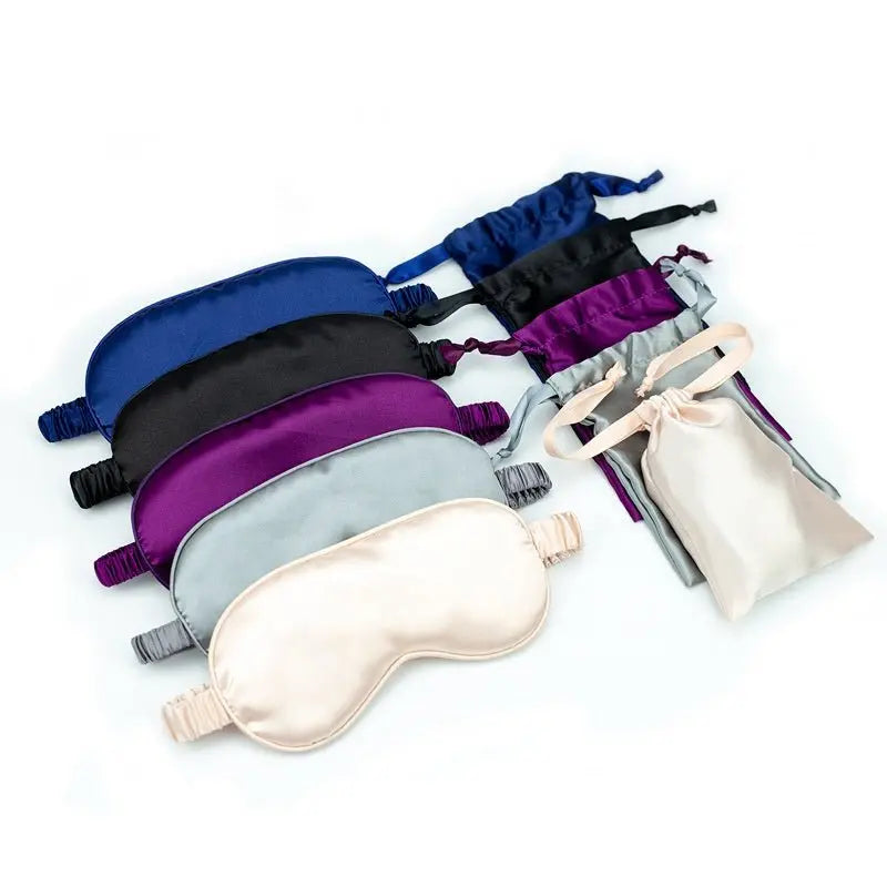 Pure Mulberry Silk Sleep Mask for Deeper, Undisturbed Sleep - Lumana Wellness